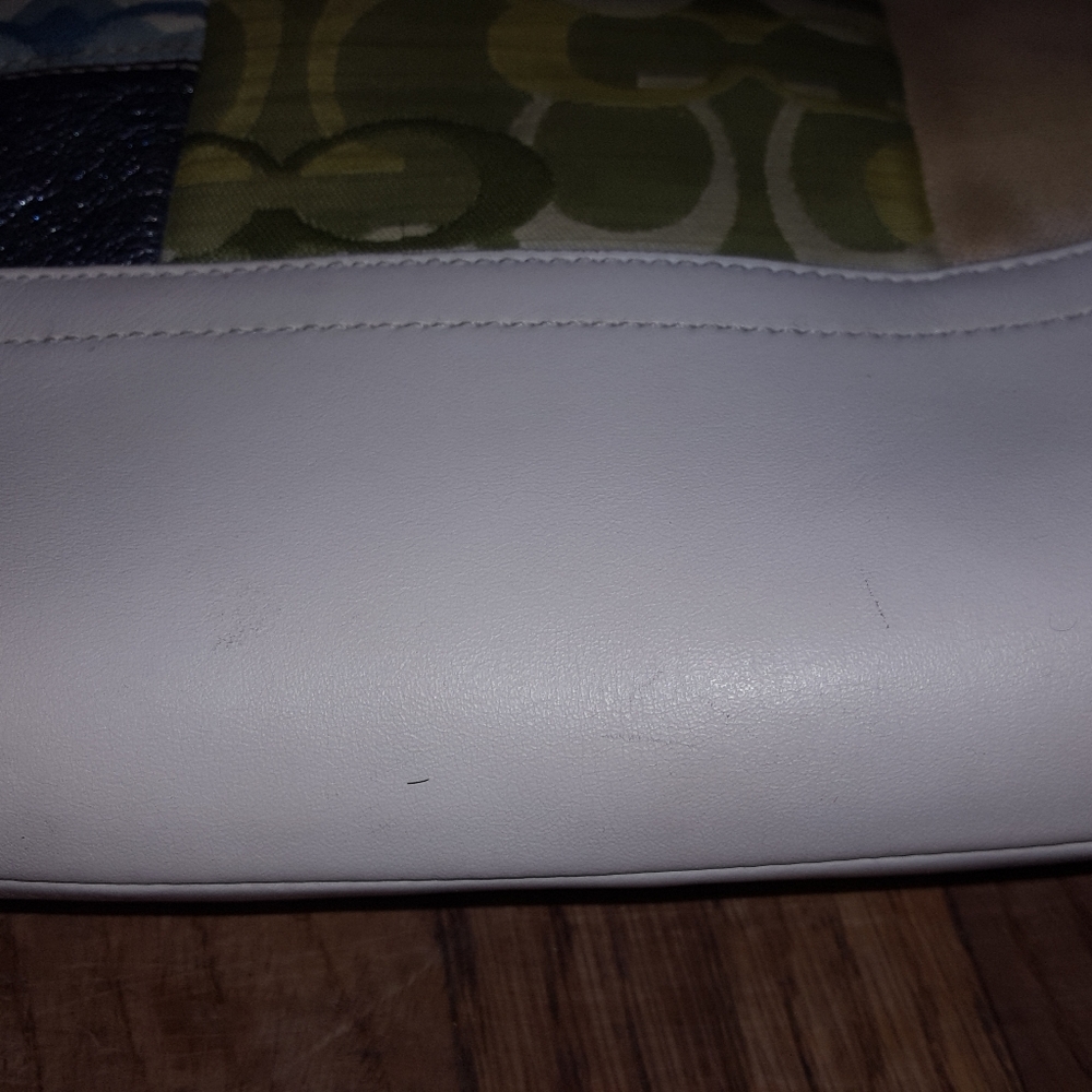 Coach white large patchwork bag - Picture 4 of 7